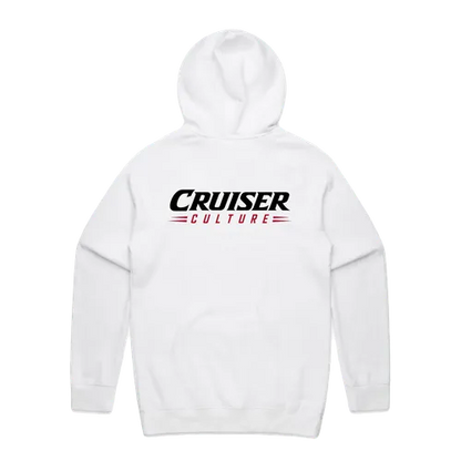 CC logo Hoodie White