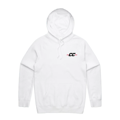 White front flat lay