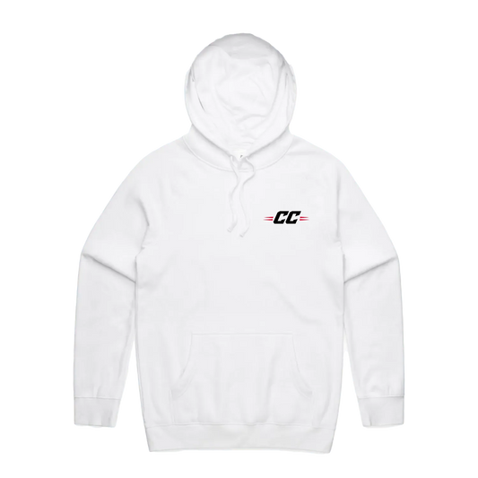 White front flat lay